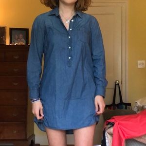 J. Crew denim dress